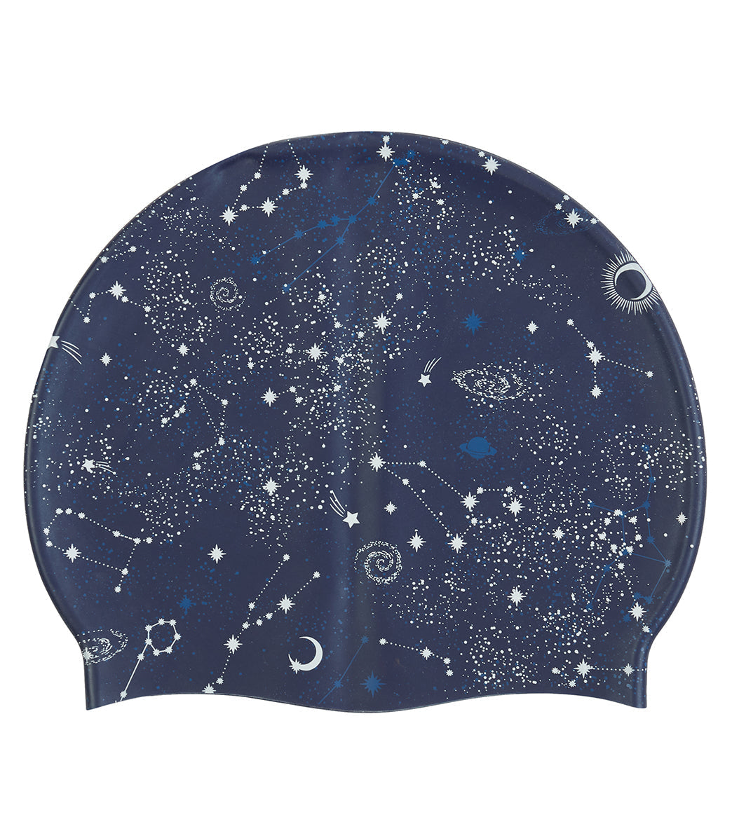 Sporti Constellation Silicone Swim Cap