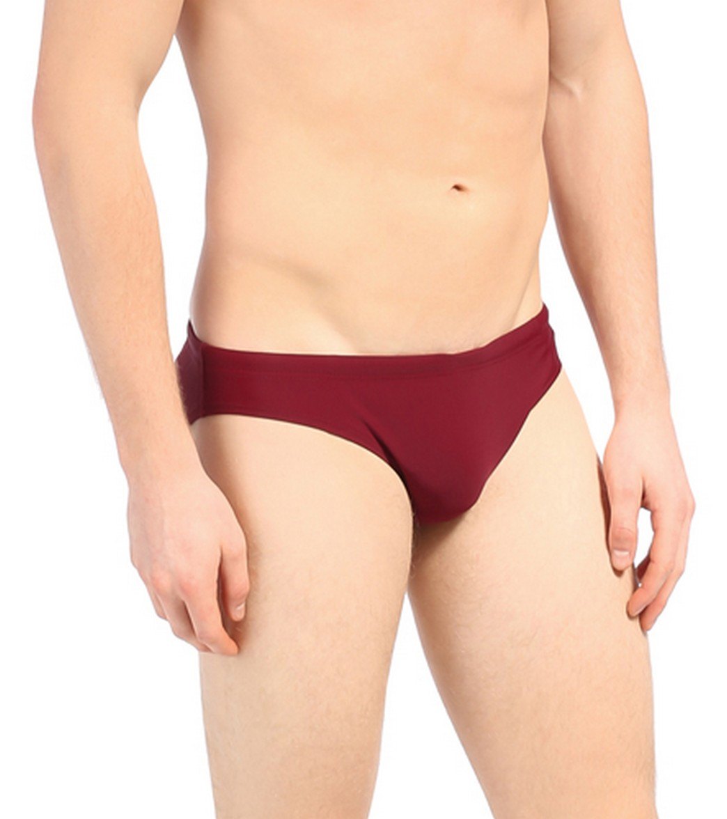Sporti Solid Swim Euro Brief Swimsuit
