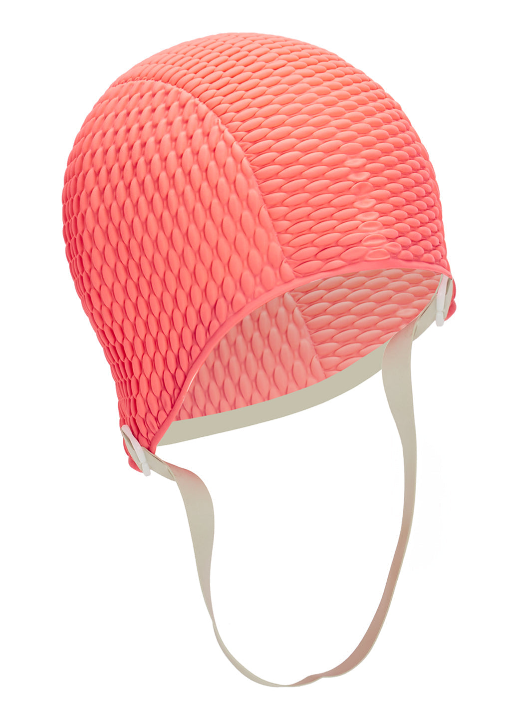 Sporti Bubble Swim Cap With Chin Strap