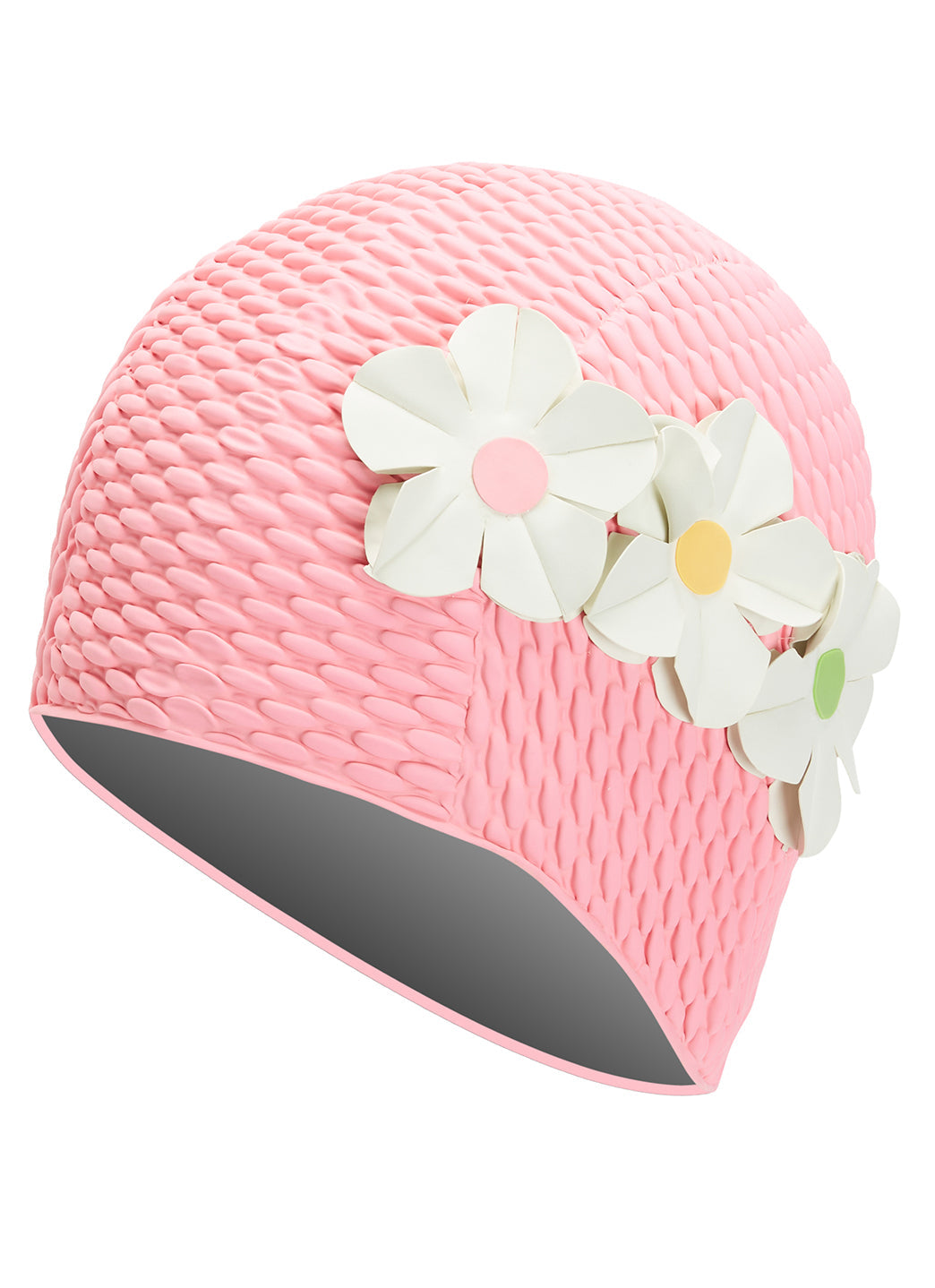 Sporti Floral Bubble Swim Cap