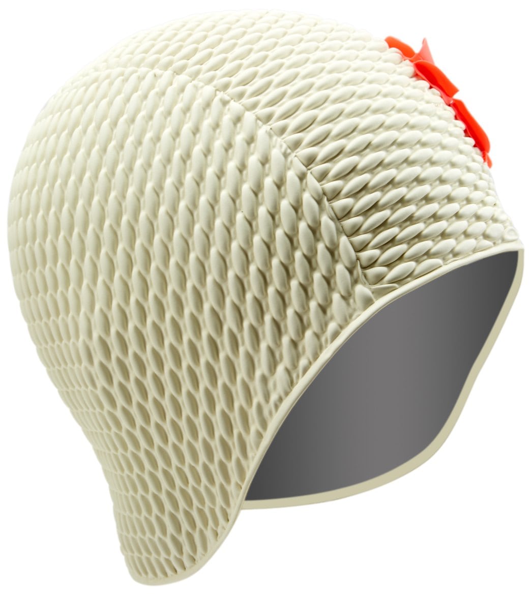 Sporti Floral Bubble Swim Cap