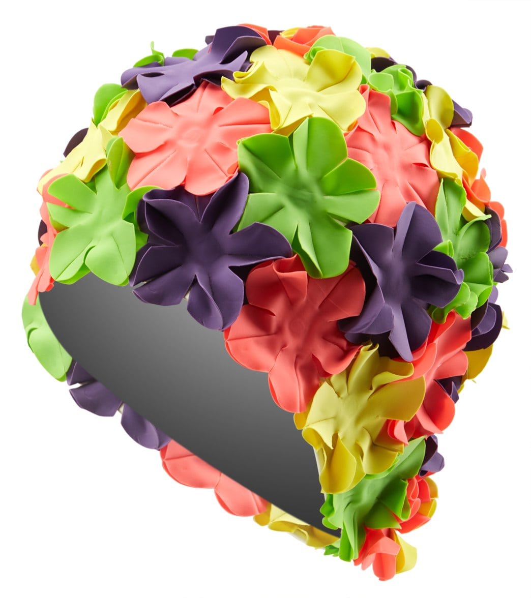 Sporti Flower Swim Cap