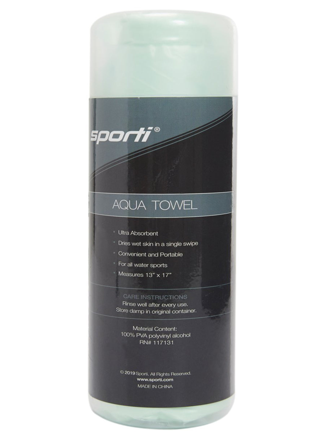 Sporti 13" X 17" Chamois Sports Towel