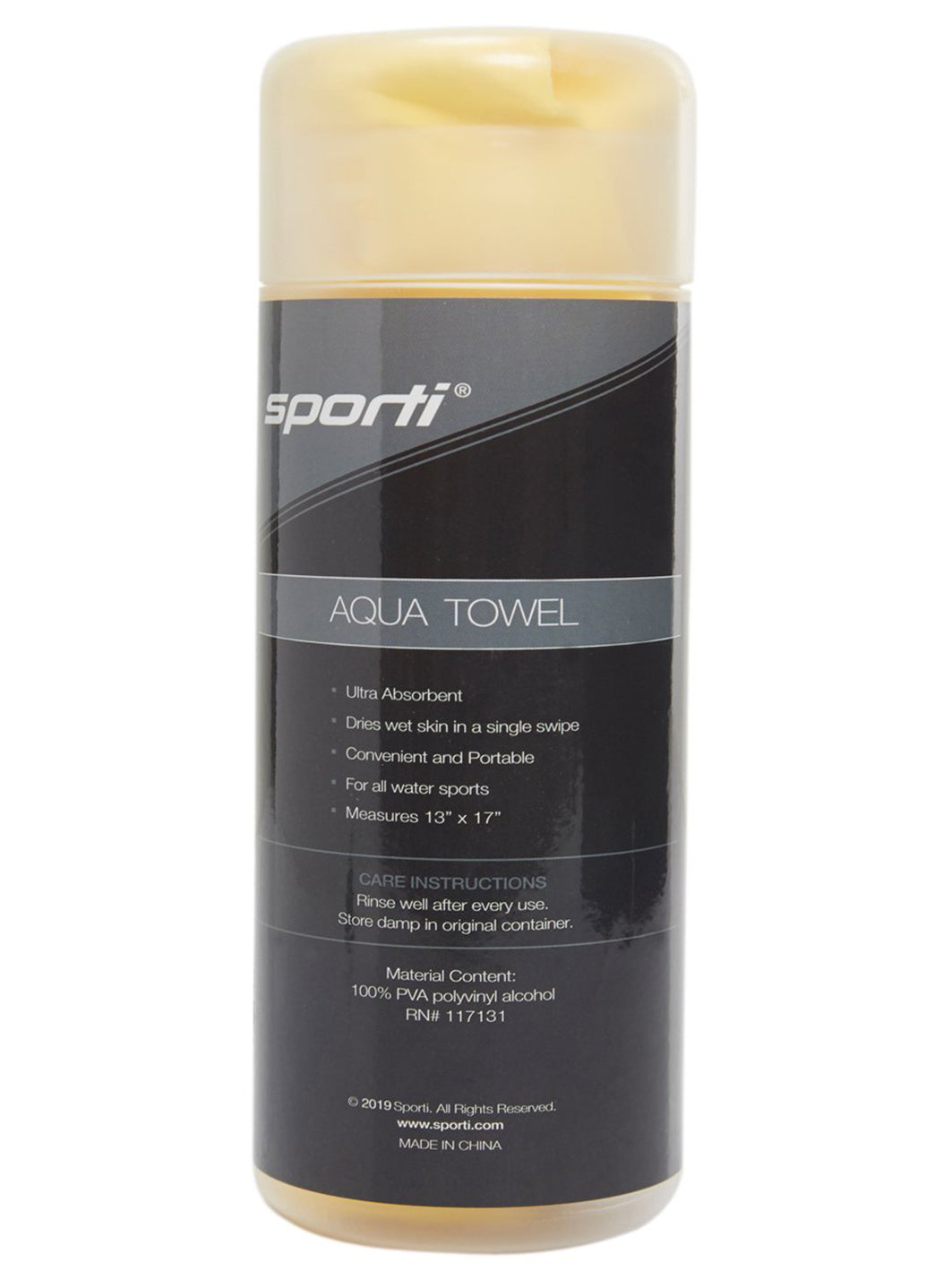 Sporti 13" X 17" Chamois Sports Towel