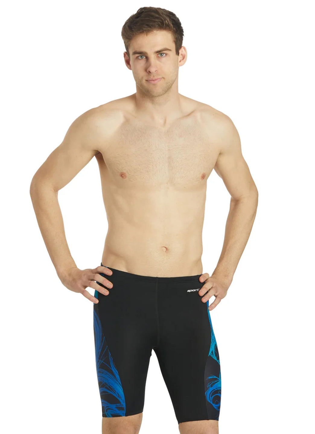 Sporti Light Wave Splice Jammer Swimsuit (22-44)