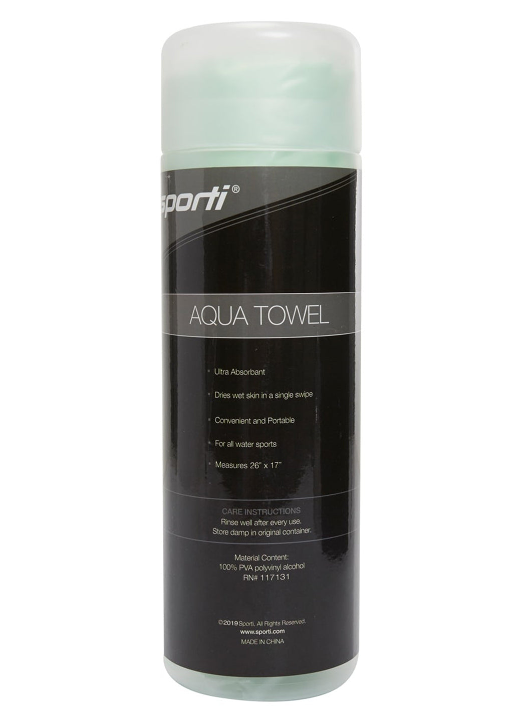 Sporti 26" X 17" Large Chamois Sports Towel