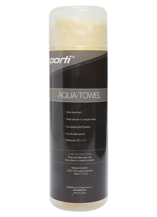 Sporti 26" X 17" Large Chamois Sports Towel