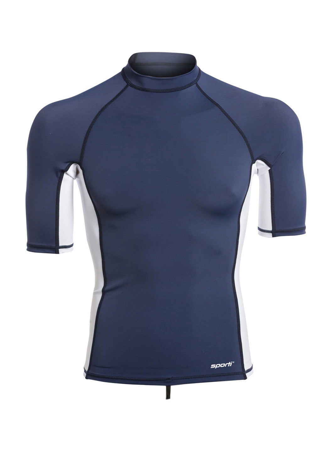 Sporti Men's S/S UPF 50+ Sport Fit Rash Guard