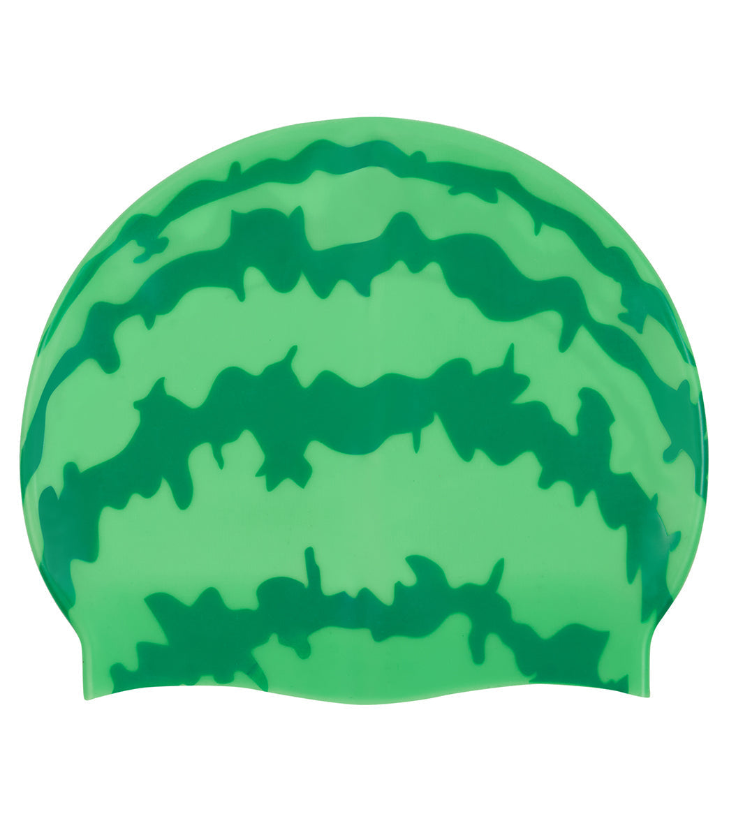 Sporti Watermelon Silicone Swim Cap
