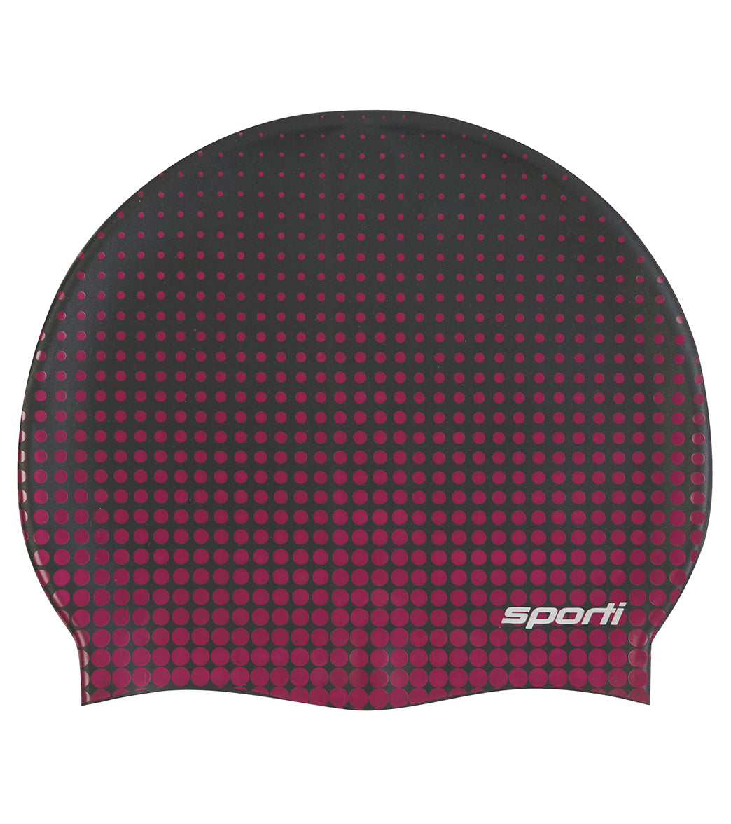 Sporti Molecule Silicone Swim Cap
