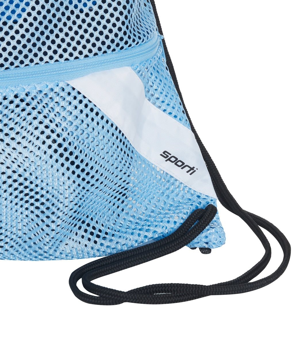 Sporti Mesh Bag With Zipper Pocket