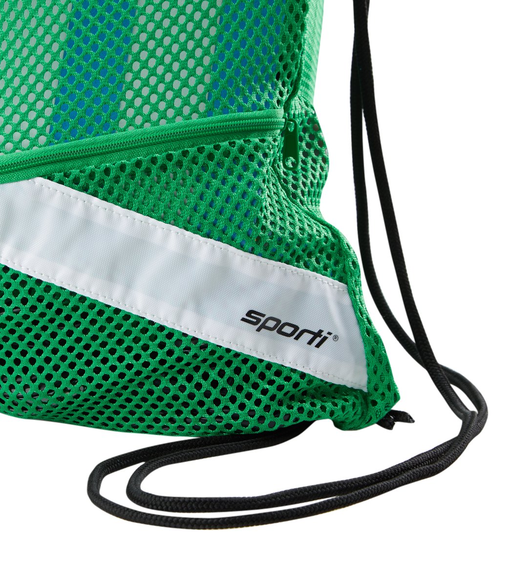 Sporti Mesh Bag With Zipper Pocket