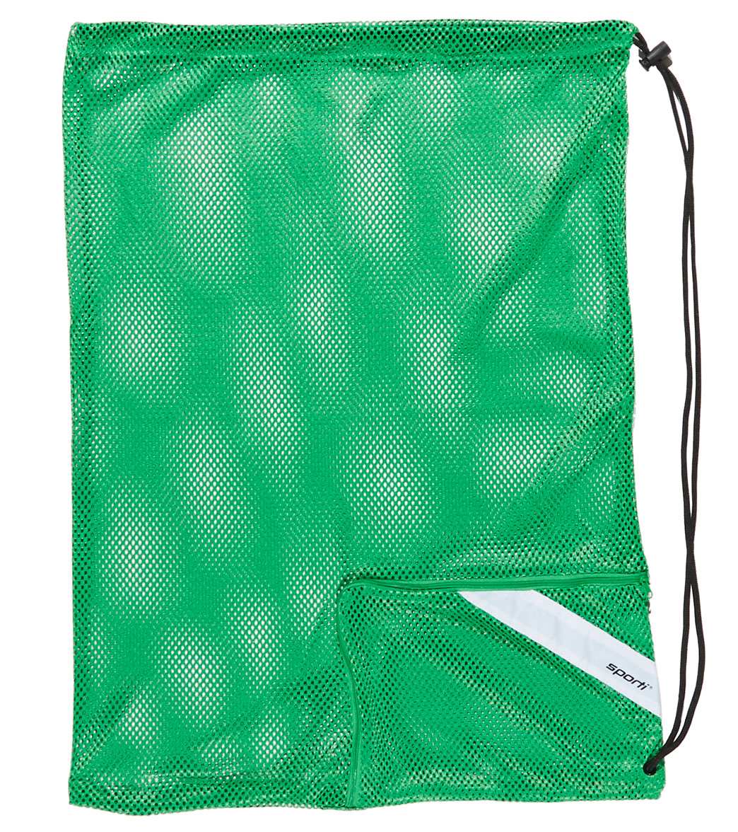 Sporti Mesh Bag With Zipper Pocket
