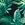 Sporti Plus Size Tropical Palm Leaf Swim Dress