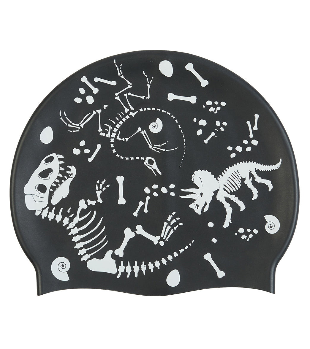 Sporti Fossil Silicone Swim Cap
