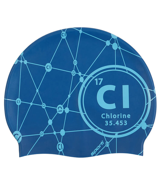 Sporti Chlorine Silicone Swim Cap