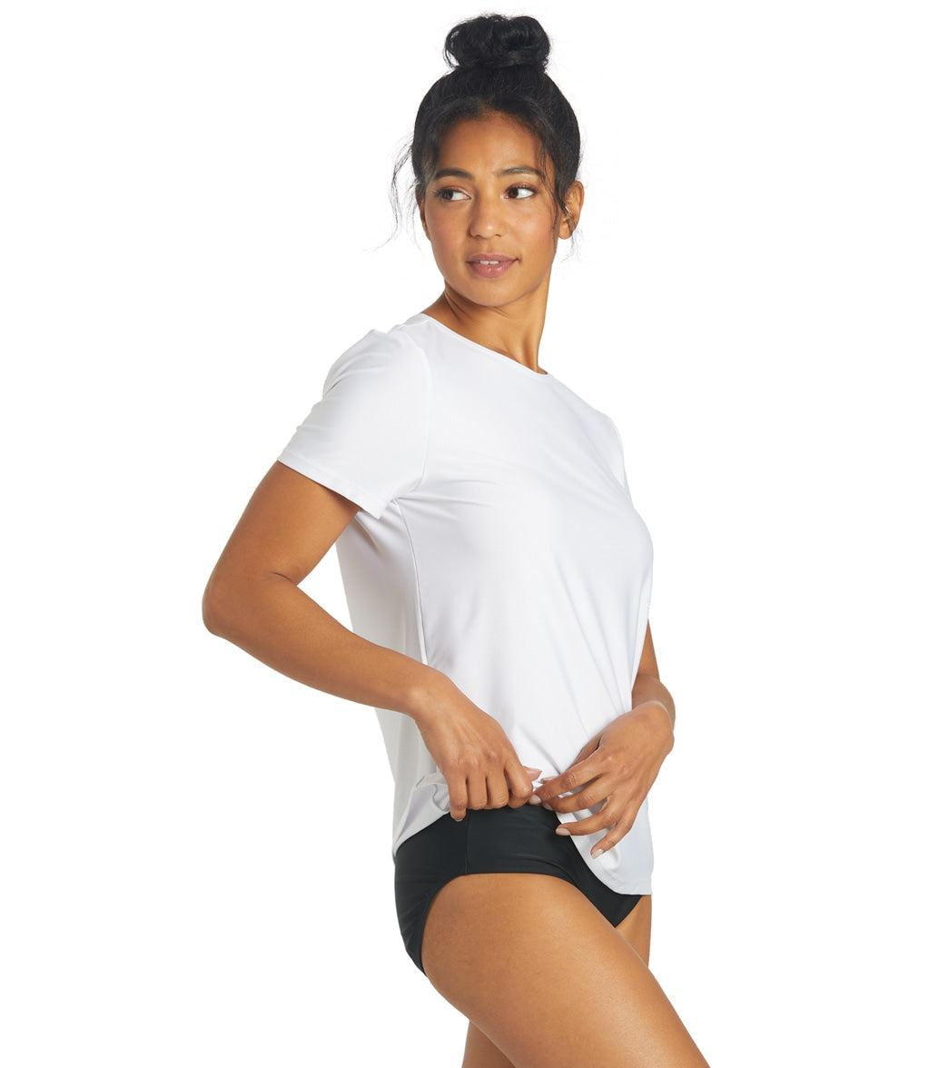 Sporti Women's S/S UPF 50+ Comfort Fit Rash Guard