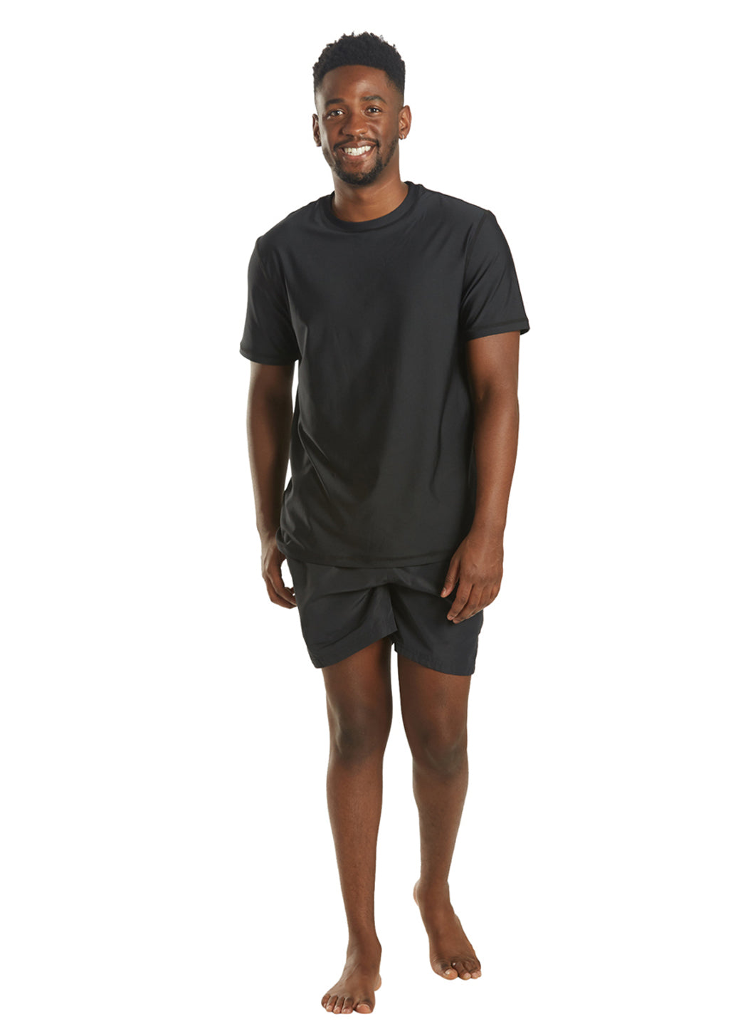 Sporti Men's S/S UPF 50+ Relax Fit Swim Shirt
