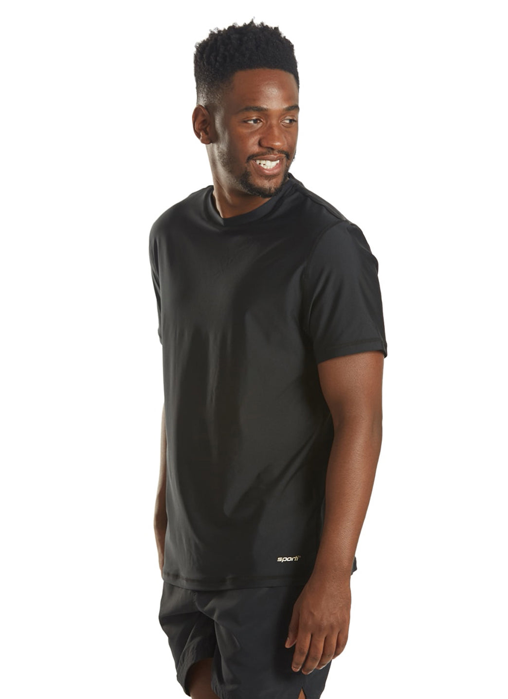 Sporti Men's S/S UPF 50+ Relax Fit Swim Shirt