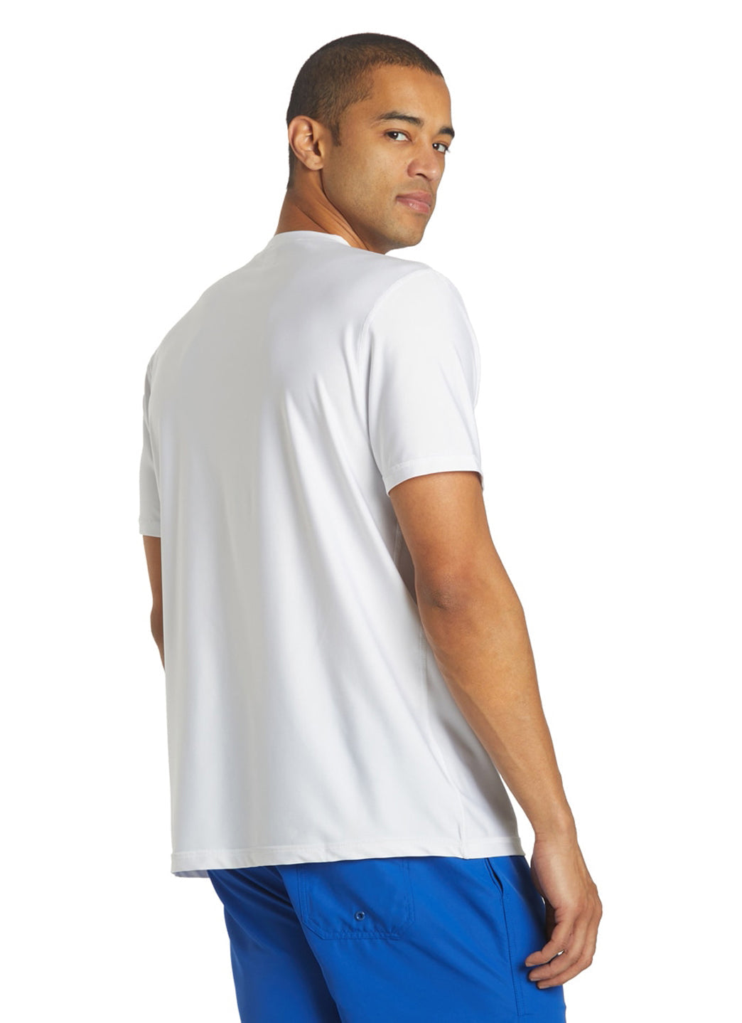 Sporti Men's S/S UPF 50+ Relax Fit Swim Shirt