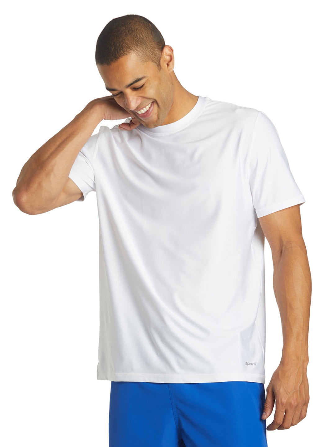 Sporti Men's S/S UPF 50+ Relax Fit Swim Shirt
