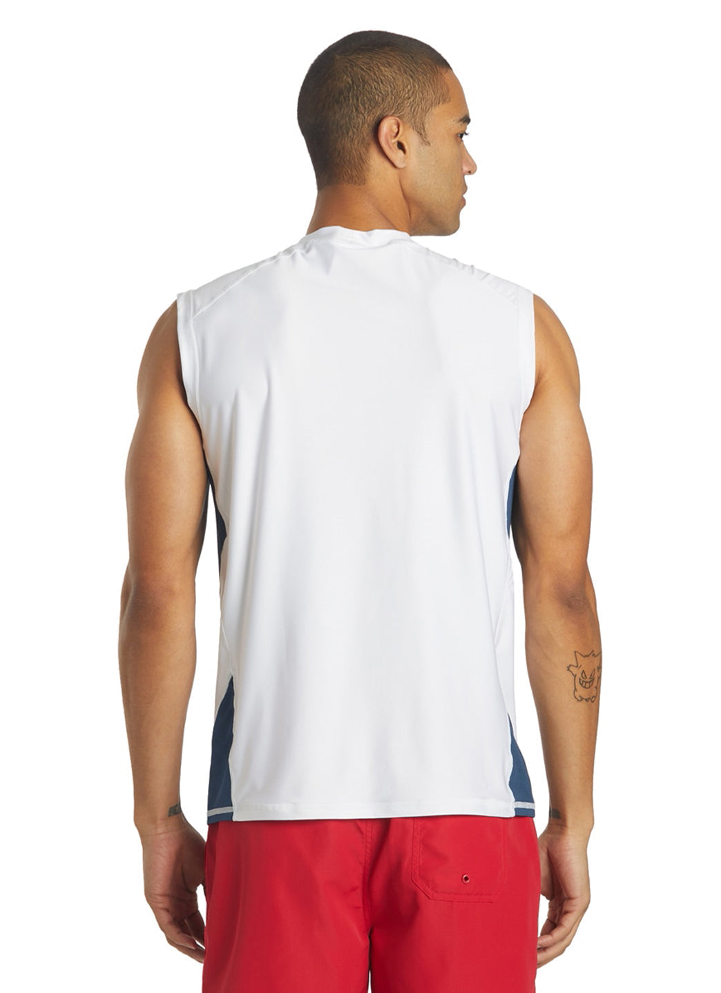 Sporti Men's Sleeveless UPF 50+ Comfort Fit Rash Guard