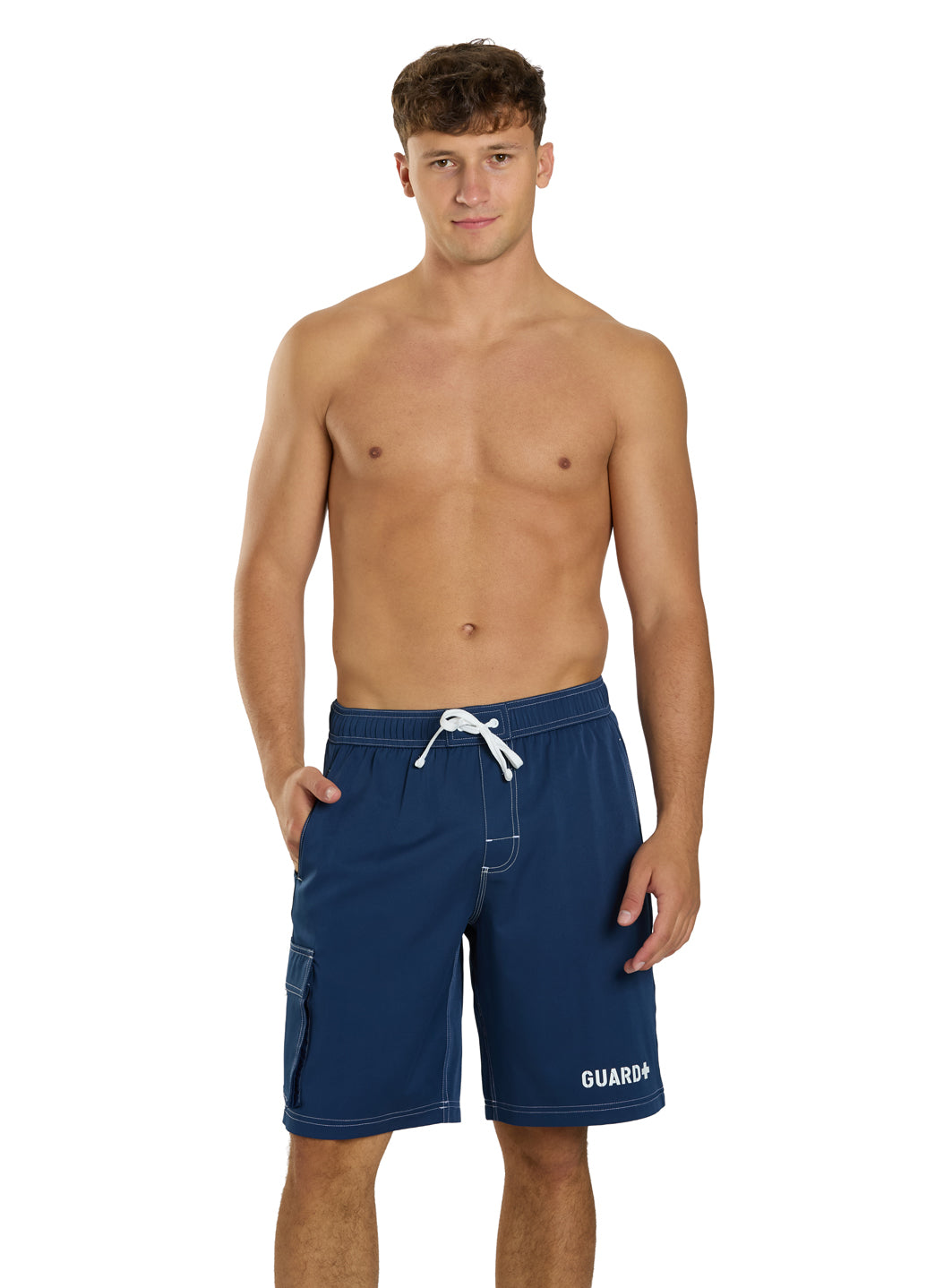Sporti Guard Men's Hybrid Cargo Swim Trunk
