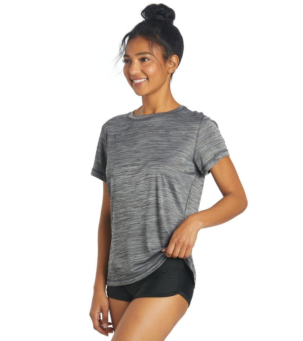 Sporti Women's S/S Hybrid UPF 50+ Sun Shirt