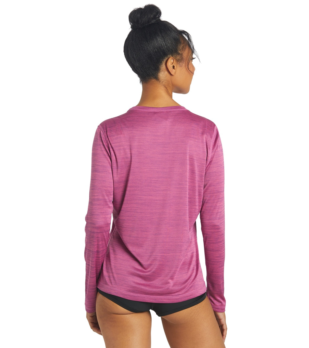 Sporti Women's L/S Hybrid UPF 50+ Sun Shirt