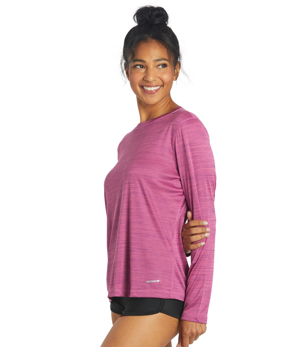 Sporti Women's L/S Hybrid UPF 50+ Sun Shirt
