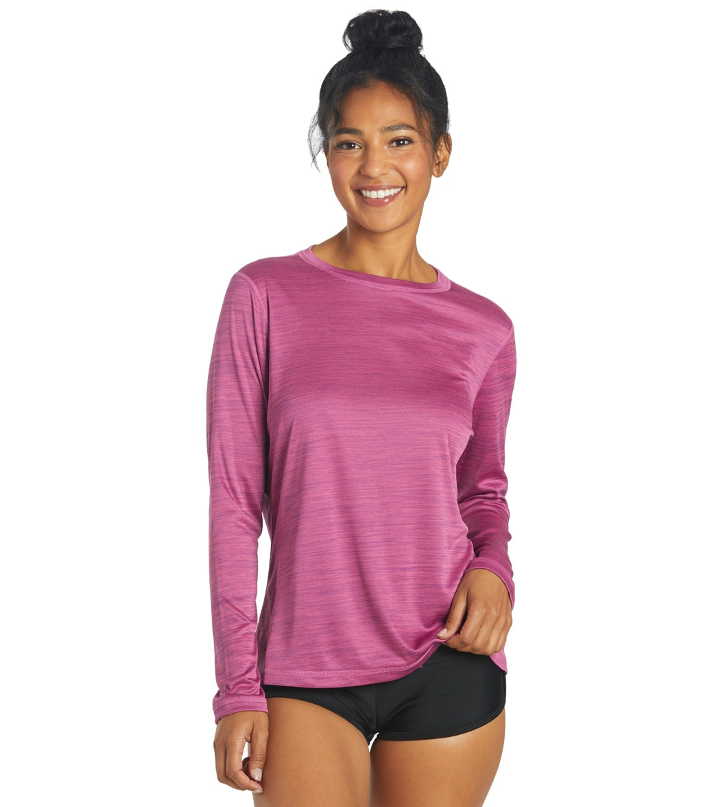 Sporti Women's L/S Hybrid UPF 50+ Sun Shirt