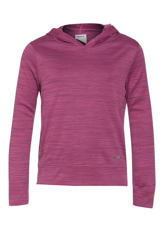 Sporti Youth Unisex L/S Hybrid Hooded UPF 50+ Sun Shirt