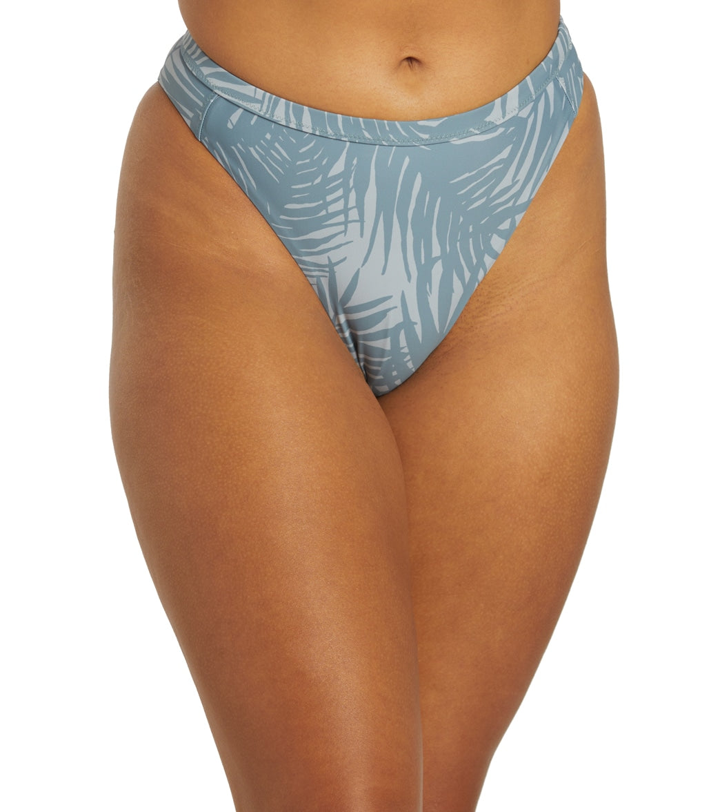 Sporti X Stef Corgel Isla Palm Shadow High Waisted Cheekini Bottom
