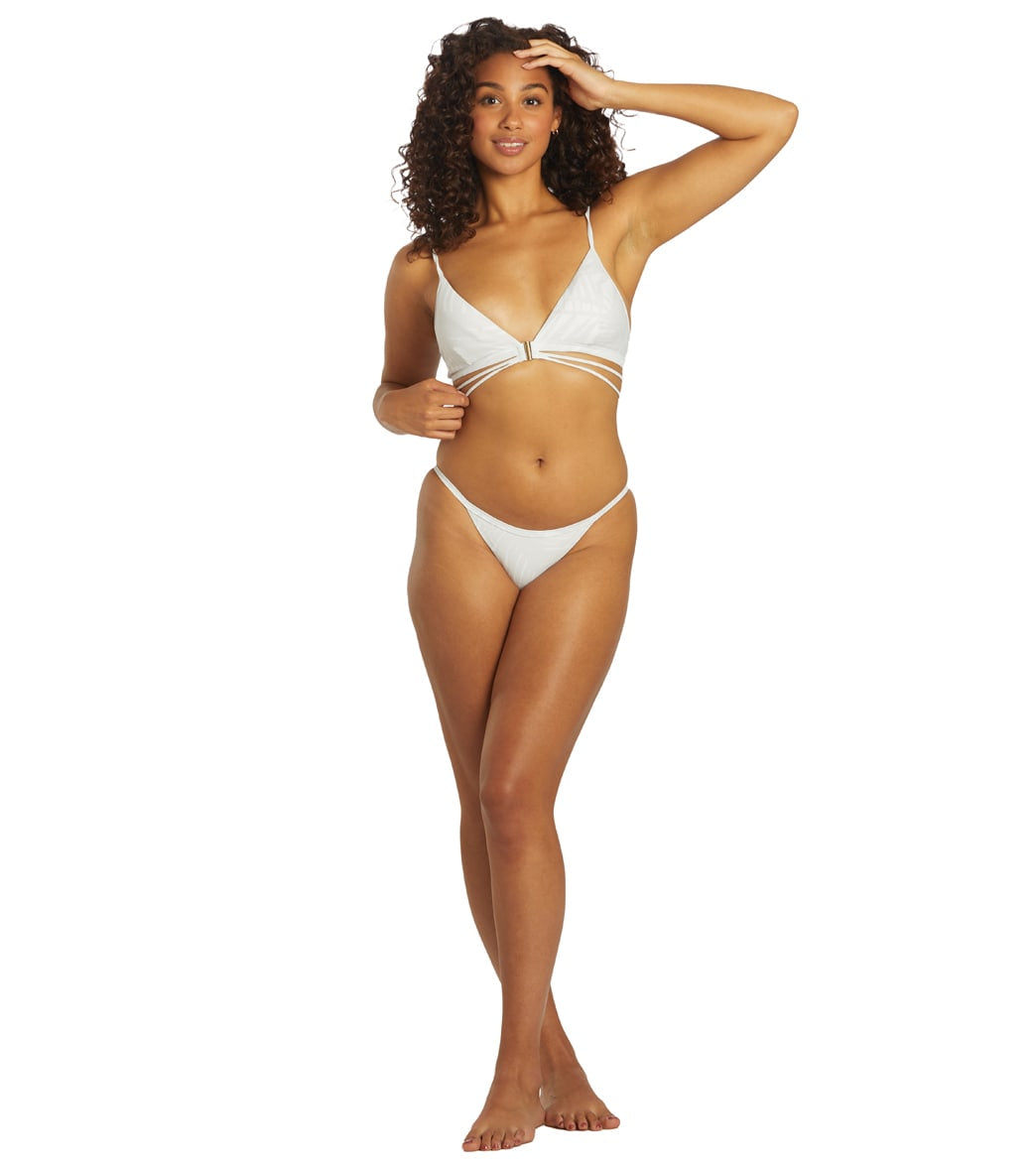 Sporti X Stef Corgel Daydream Palm Shadow Strappy Triangle Bikini Top