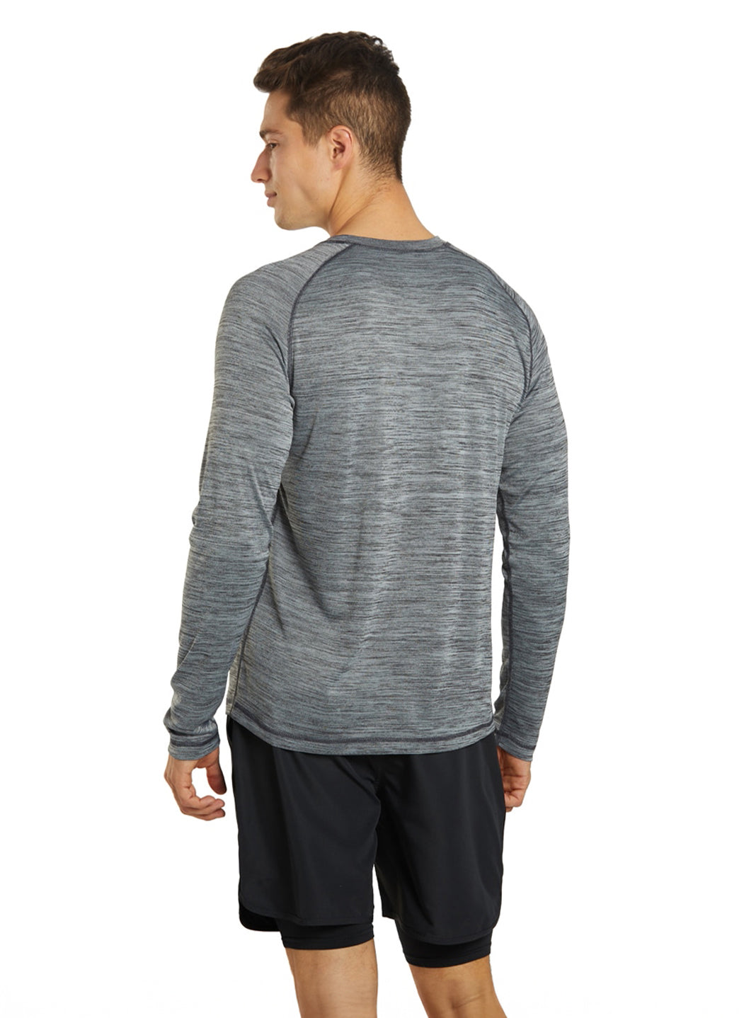 Sporti Men's L/S Hybrid II UPF 50+ Sun Shirt