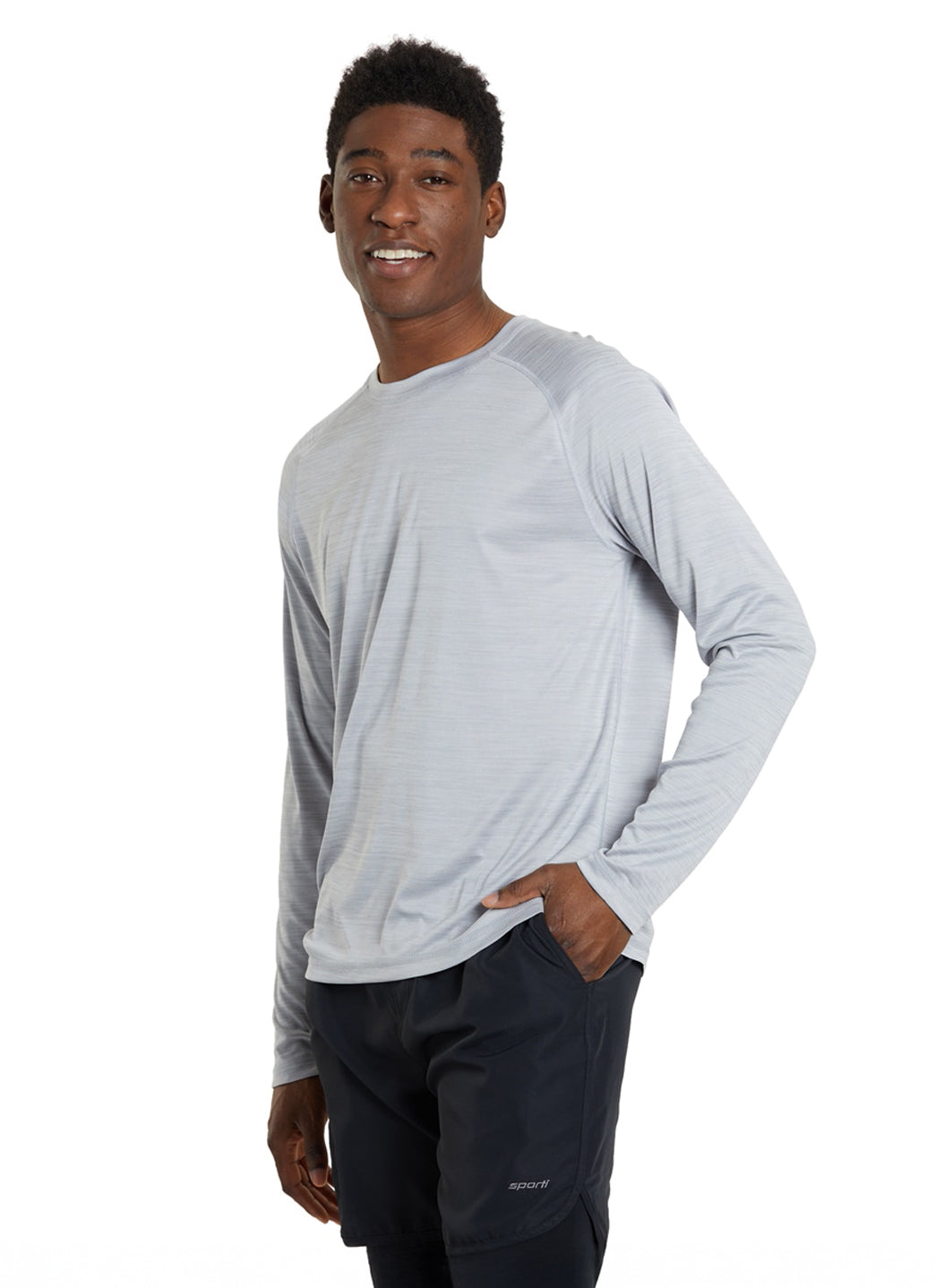 Sporti Men's L/S Hybrid II UPF 50+ Sun Shirt