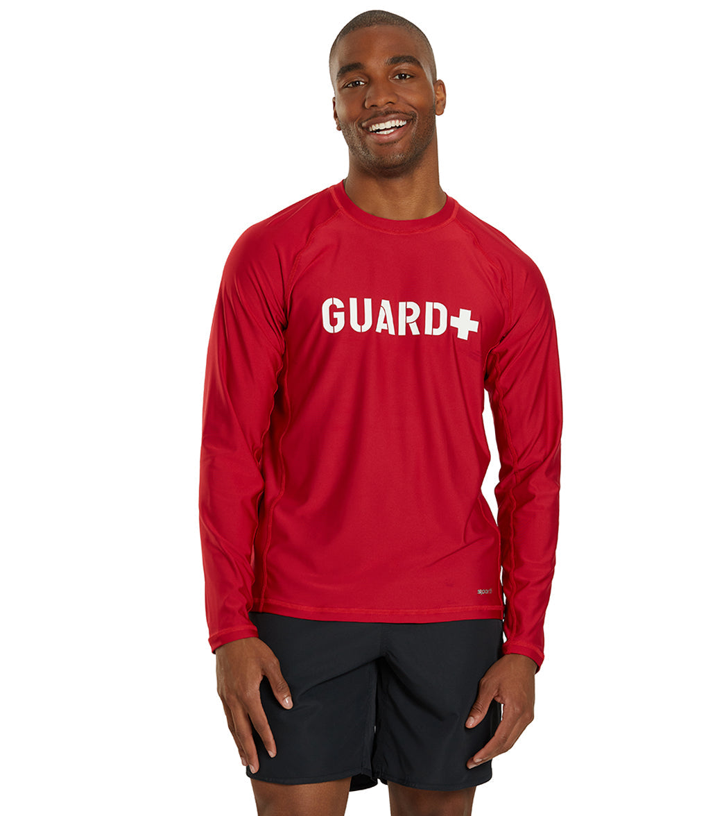 Sporti Guard Men's L/S UPF 50+ Comfort Fit II Rash Guard