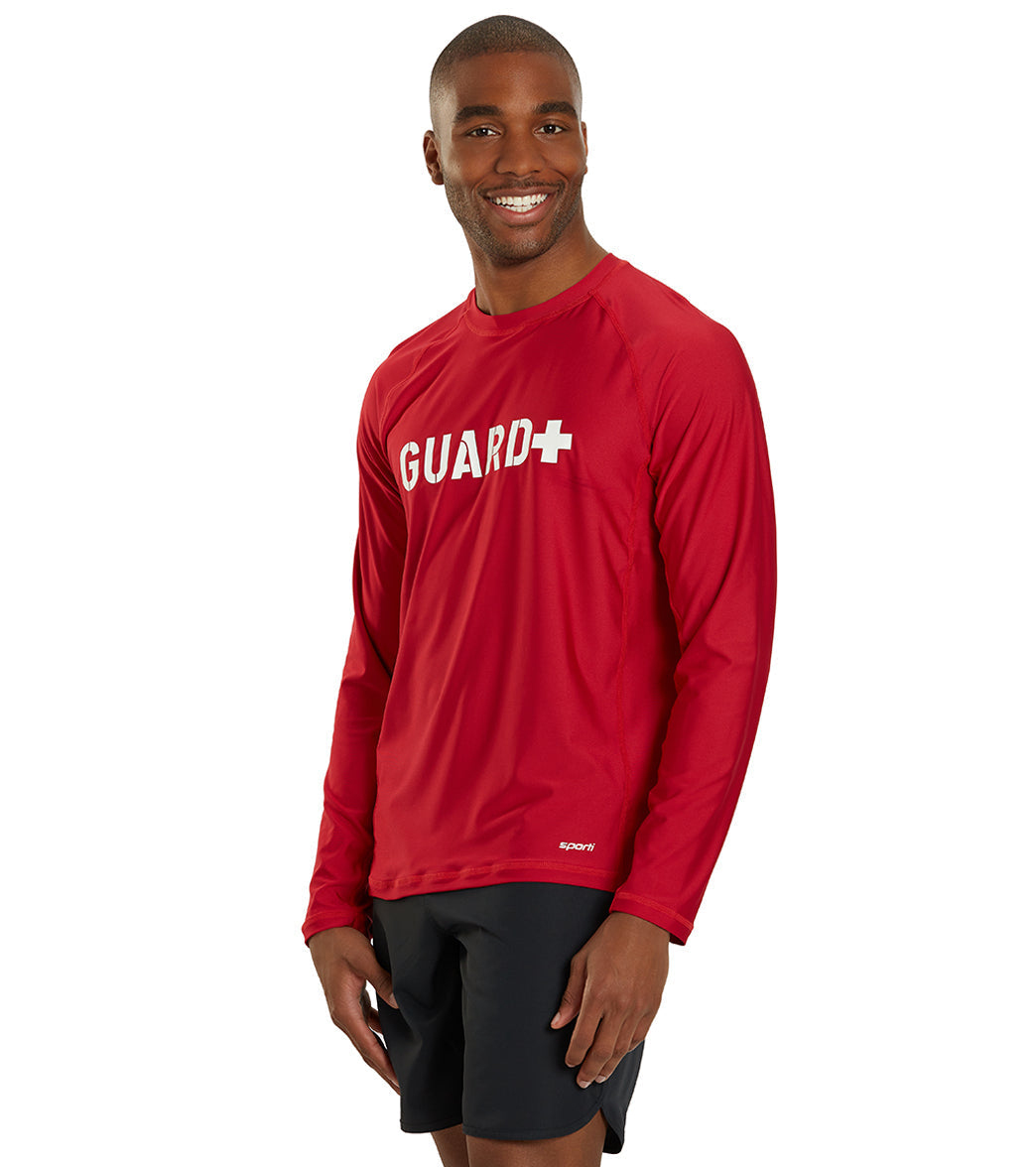 Sporti Guard Men's L/S UPF 50+ Comfort Fit II Rash Guard