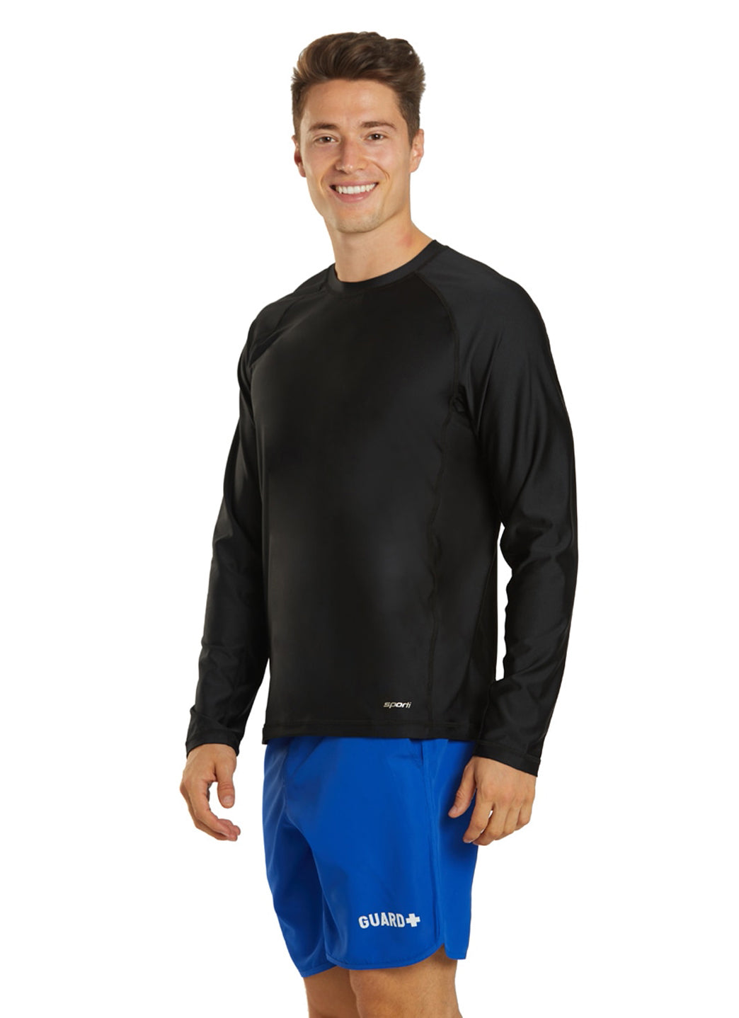 Sporti Men's L/S UPF 50+ Comfort Fit II Rash Guard