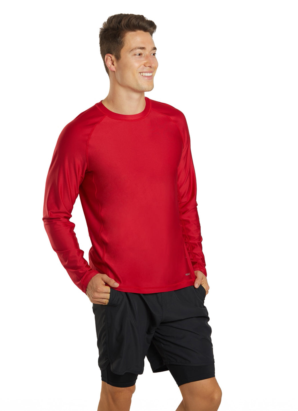 Sporti Men's L/S UPF 50+ Comfort Fit II Rash Guard