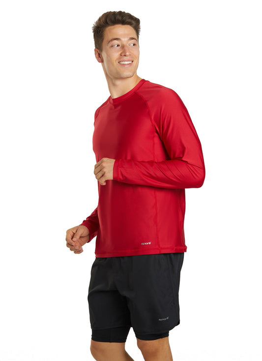 Sporti Men's L/S UPF 50+ Comfort Fit II Rash Guard