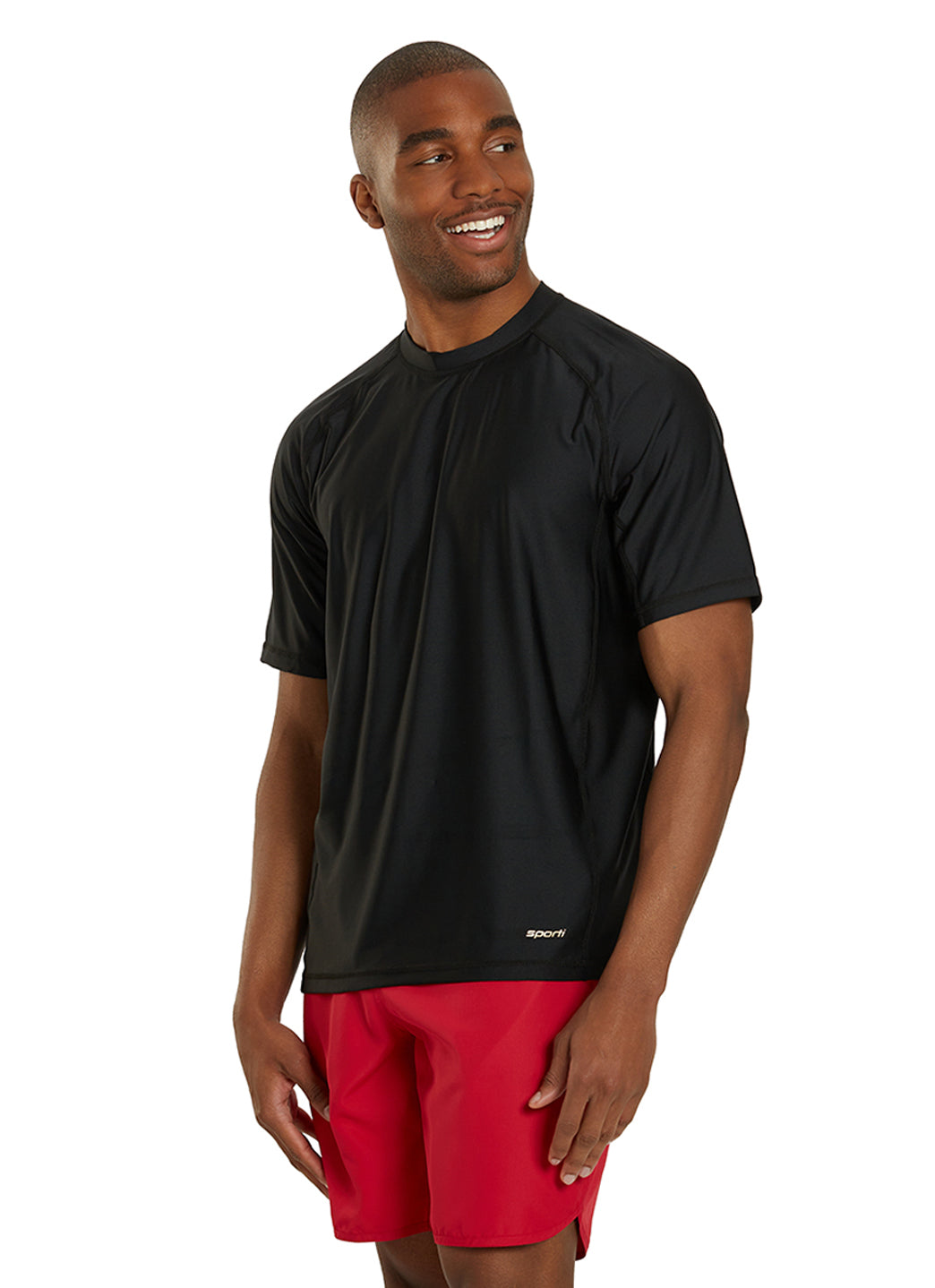 Sporti Men's S/S UPF 50+ Comfort Fit II Rash Guard