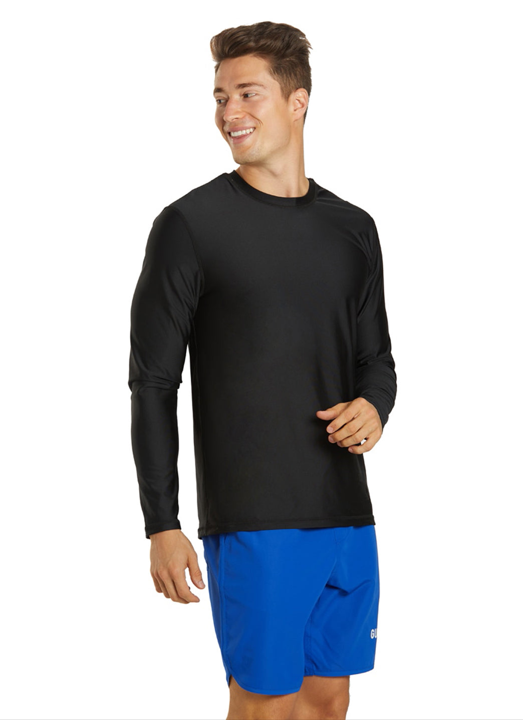 Sporti Men's L/S UPF 50+ Relax Fit II Swim Shirt
