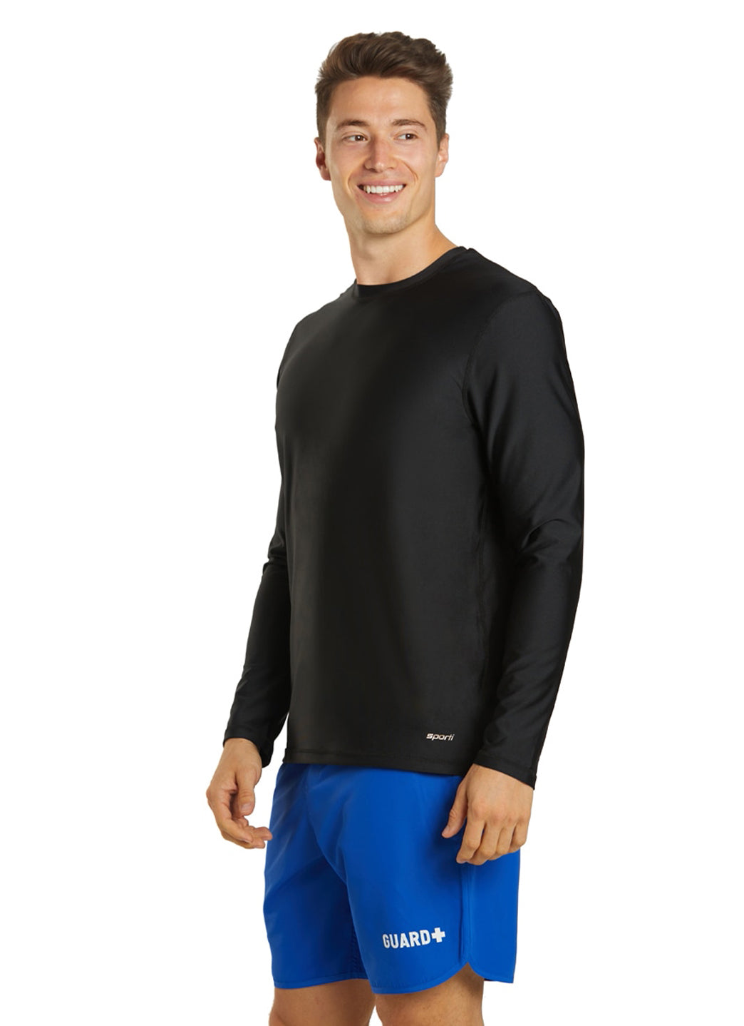 Sporti Men's L/S UPF 50+ Relax Fit II Swim Shirt