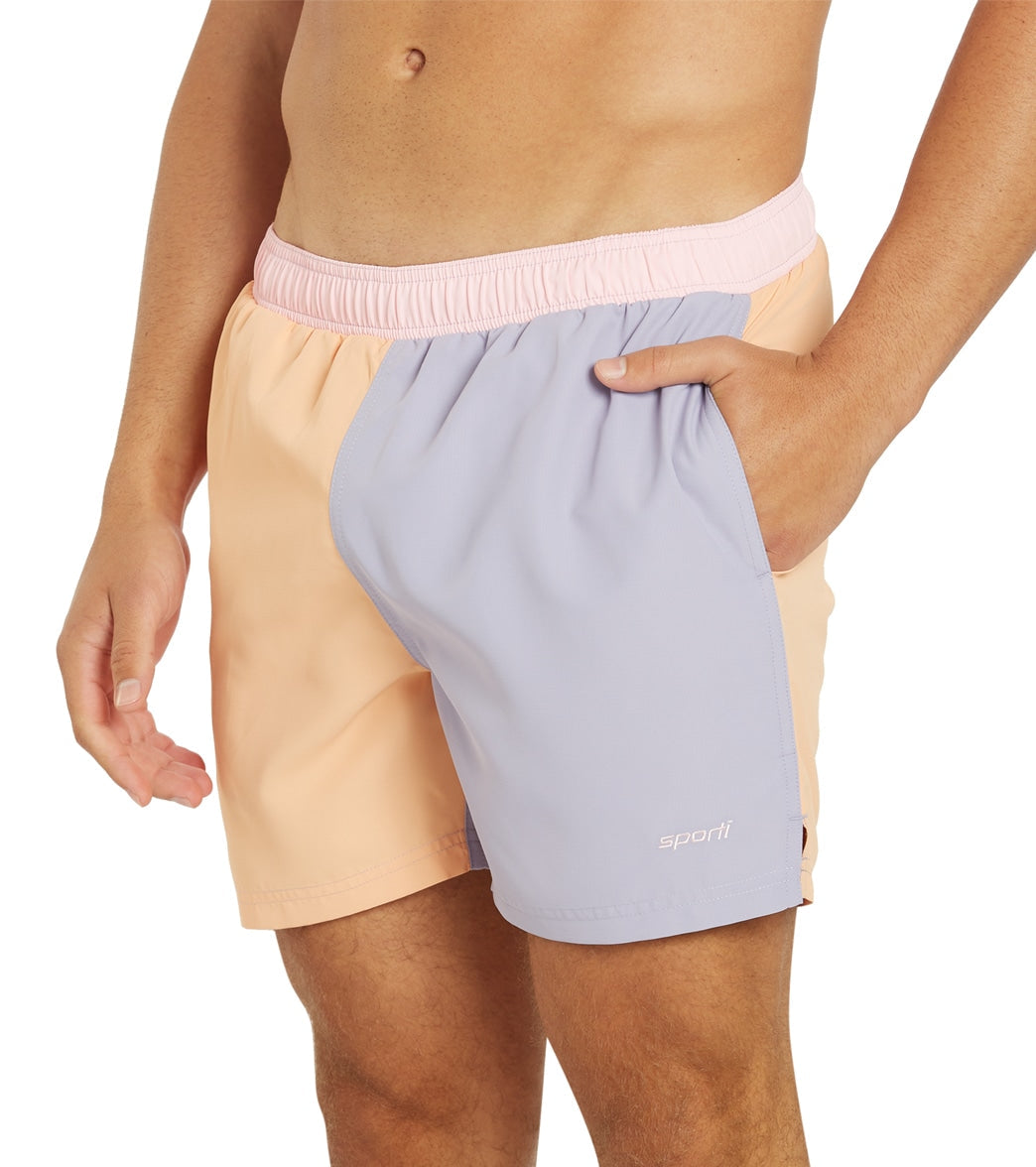 Sporti X Shaine Casas Lavender Lemonade 5'' Swim Trunk