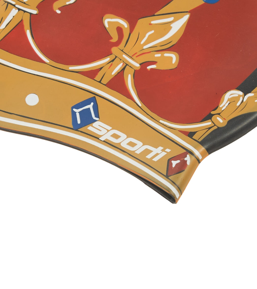 Sporti Royal Crown Silicone Swim Cap Jr.