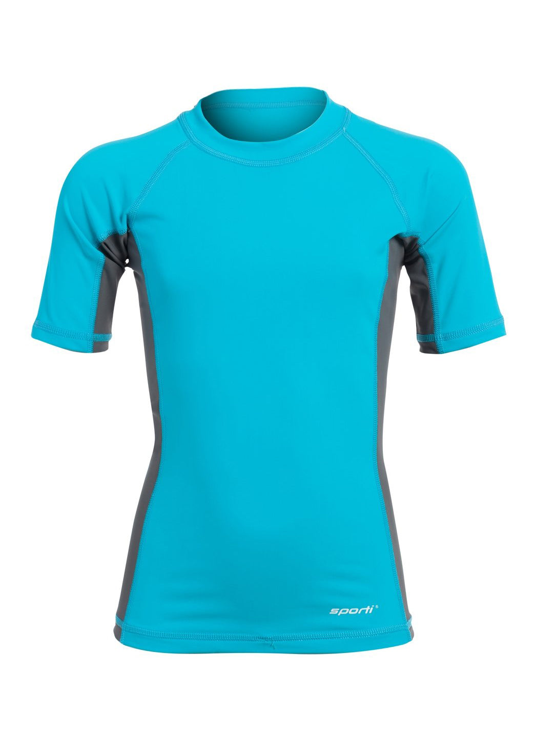 Sporti Youth Unisex S/S UPF 50+ Sport Fit Rash Guard