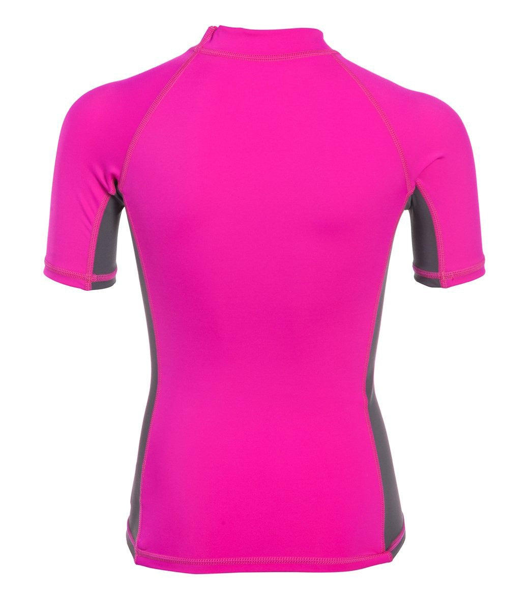 Sporti Youth Unisex S/S UPF 50+ Sport Fit Rash Guard