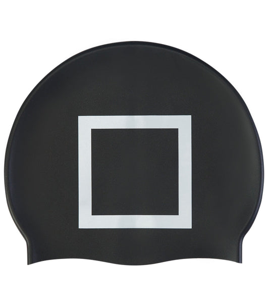 Sporti Limited Edition Swim Game Square Silicone Swim Cap