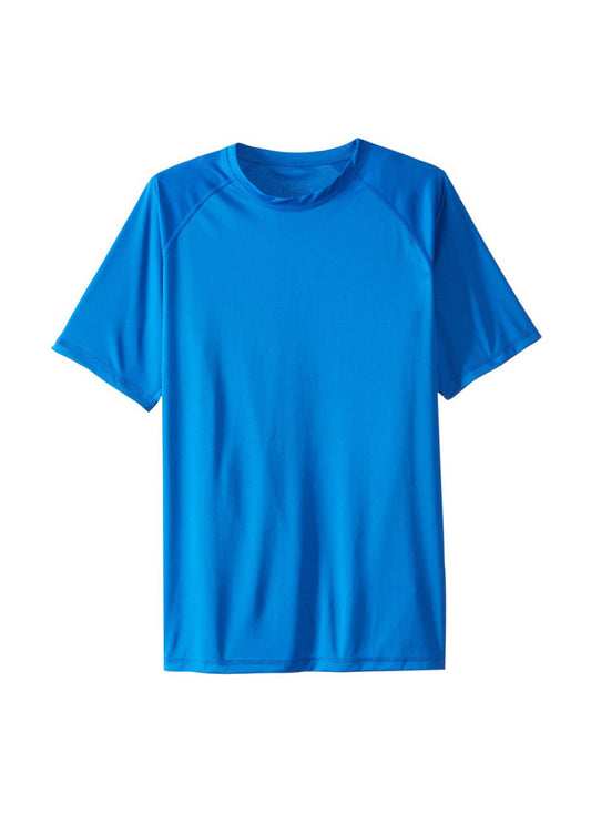 Sporti Men's Solid S/S UPF 50+ Sun Shirt